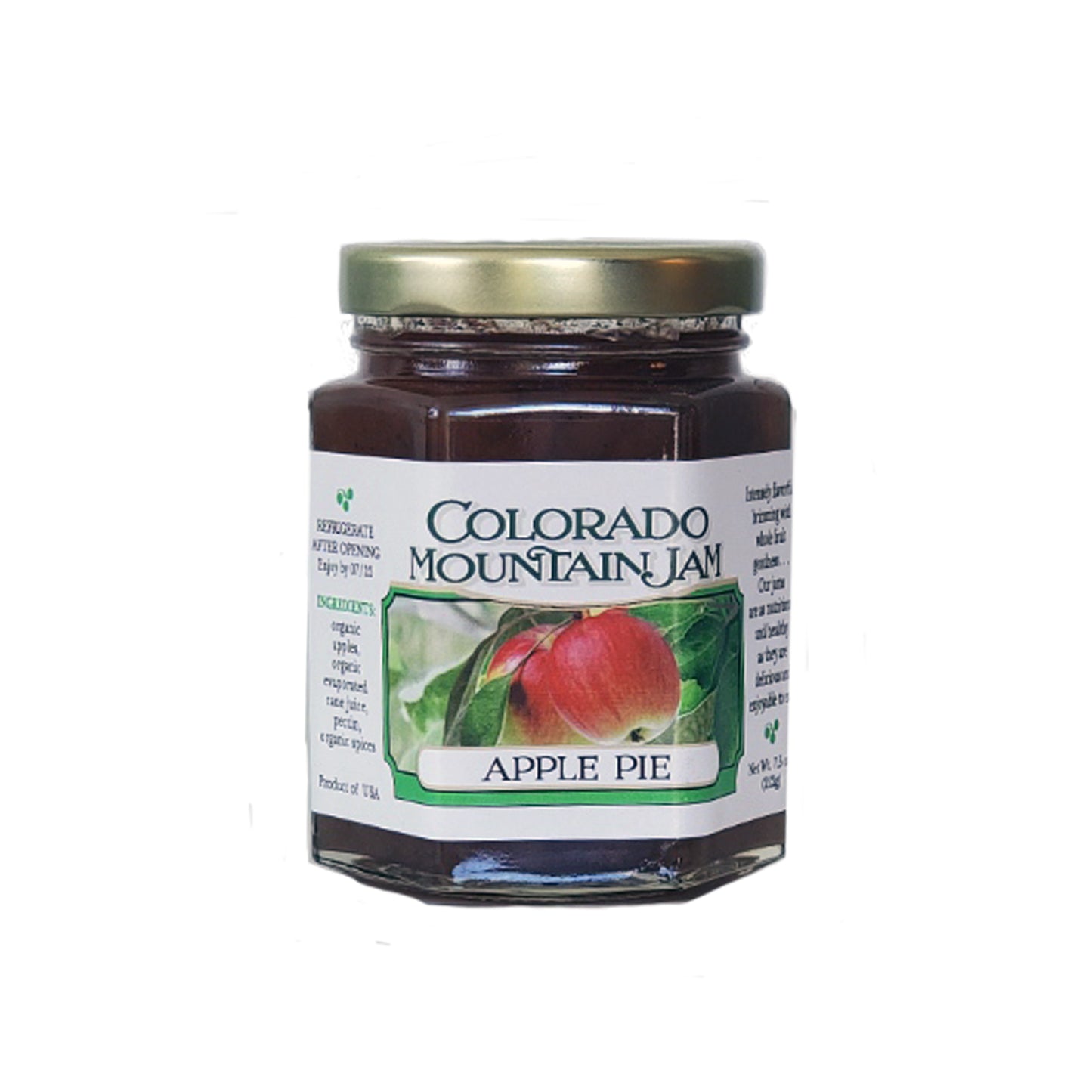 Jam Organic Apple Pie (8oz)(12/cs)